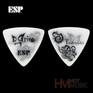 Daily Esp D Tsunehito Signature Limited Edition กีตาร์เบส Pick สีดำ สีหายากสะสมเครื่องดนตรีอุปกรณ์เสริม