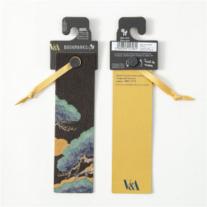 V&A Museum Leather Bookmarks Creative Cultural Products High Art Quality PU Festive Gifts for Business Stationery