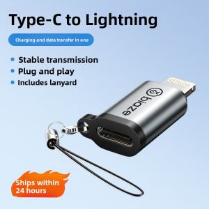 biaze | Apple to Type-C Adapter for Headphones USB Drive OTG Cable Sound Card Microphone