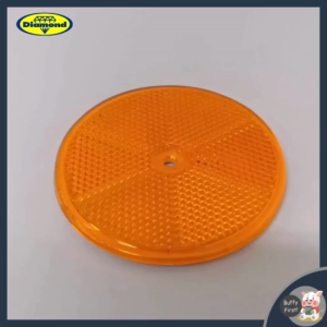 ทับทิมสะท้อนแสงสีเหลือง ตราเพชร Diamond สำหรับรถพ่วง/รถบรรทุก คุณภาพสูง (11-719)