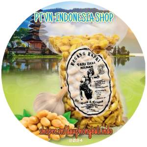 Đậu Phộng Bali Rang Tỏi - Vị Lạ Đặc Trưng Indo - Jans Tari Bali Meman Kacang Kapri Bali 300gr