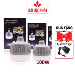 Bóng đèn led tích điện loại tốt 30w 50w 100w đèn led tích điện dự phòng cúp điện