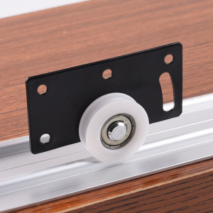 MaxPlus Closet Durable Hanging Concave Pulley Caster Wardrobe Cabinet Sliding Door Roller