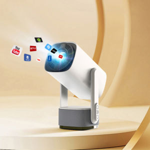 K2/K2N Smart Outdoor Projector 230 ANSI Android 11 Dual Wifi6 BT5.0 4K 1080P 1280*720P HD Home Cinema Outdoor Projector Battery