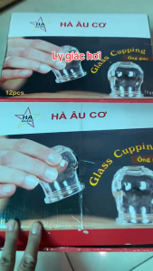 Bộ 12 ống giác hơi thủy tinh tiện dụng - Bộ 12 ly giác hơi thủy tinh Cao Cấp