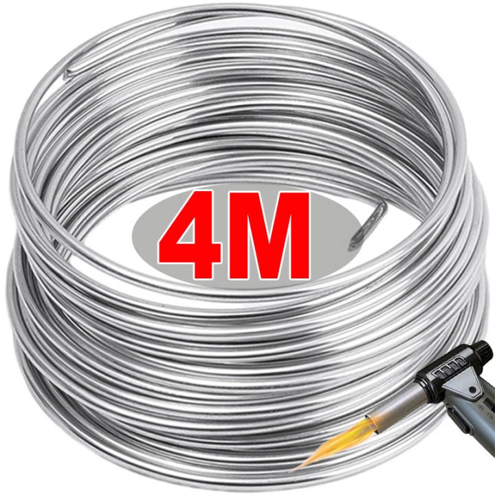 1.6 2mm Easy Melt Solder Wire Low Temperature Aluminum Copper Iron 