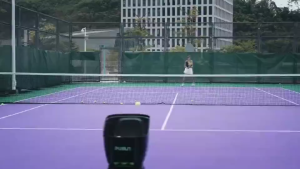 PUSUN PT smart tennis ball machine is suitable for players of all levels and can easily improve their tennis skills
