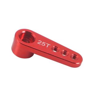 28.4mm Metal Servo Arm For 1/10 Rc Car Wltoys Futaba Hsp Axial Scx10 Trx4 Trx6 Rgt Metal 25t Servo Arm Heightening Steering Arm