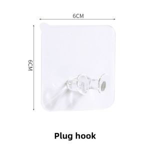 Hook Strong Adhesive Sticking Wall Hanging Load-Bearing No Punching behind the Door Clothes Big Hook Kitchen Hook Seamless Sticky Hook