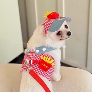 ชุดเชือกลากสายรัดหน้าอกสำหรับสัตว์เลี้ยงสำหรับผลิตภัณฑ์สวมใส่กลางแจ้งอุปกรณ์หมวกบังแดดอ่างอาบน้ำแมวและสุนัขสินค้าใหม่