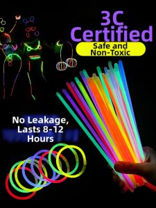 Toxic-Free Colorful Glow Party Glow Sticks