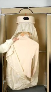 600W Folded Electric Clothes Dryer Smart Drying Rack Hang Dryer Machine Portable Travel Warm Air Dryer With Timing 220V