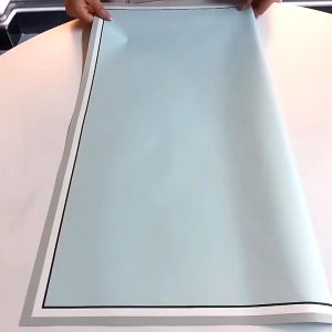 20 Lembar Kertas Buket Solid Flower Wrapping Paper Varian List Frame Cellophane Florist Kertas Kado KB6102