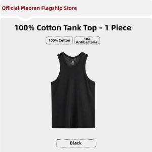 MiiOW | Sweat Absorbing Pure Cotton Mens Vest