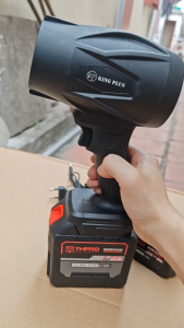 Máy Thổi Phản Lực KING PLUS Siêu Mạnh Thổi Bụi Lá Rác Động Cơ Lõi Đồng Sử Dụng Chân Pin Phổ Thông