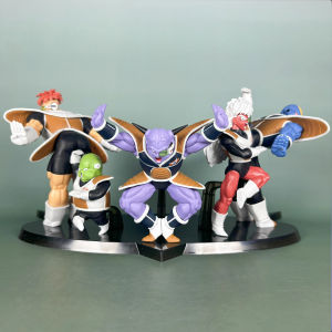 Bandai | 5pcs/Set Dragon Ball Z Ginyu Force Figure Anime Figurine Jeice Guldo Recoom Burter Action Figure Pvc Statue DBZ Fgure Model Toy