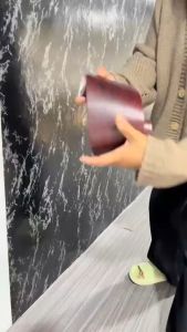 สติกเกอร์ติดผนัง บัวพื้น PVC บัวผนัง ขอบบัว แบบม้วนเทป บัวติดผนัง วอลเปเปอร์ลายไม้แบบเทป ยาว5เมตร สำหรับการเสริมจมูก