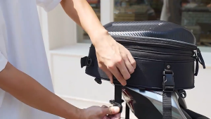 Túi lắp yên sau xe máy RockBros RB001 kiêm Balo đeo lưng