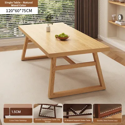ZHUOHE | Dining and Tea Multi-use Table Living Room Compact Rectangular