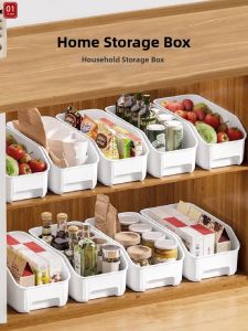 Kitchen and Bathroom Clutter Organizer Plastic Storage Box