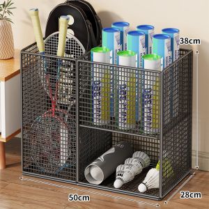 Movable High Capacity Storage Rack for Sports Equipment
