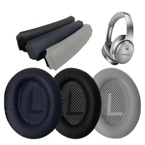 Headband Cushion Ear Pads for Bose Quiet Comfort 25 35 (QC25 QC35) QuietComfort 35 II (QC35ii) Headphones Replacement Earpads