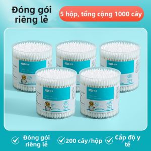 Cofoe | Tăm Bông Hai Đầu Đỉnh Sát Khuẩn