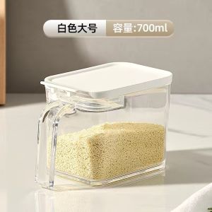 Asvel Seasoning Box For Home Kitchen Accessible Luxury Seasoning Tank Salt Jar Combination Suit Seasoning Storage Box Seasoning Bottle