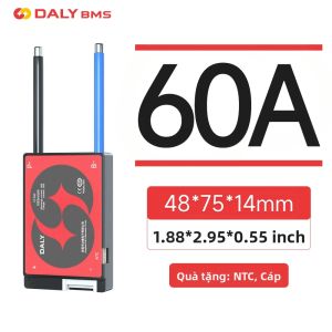 Hệ Thống Quản Lý Pin Li-ion DALYBMS 24V 10S 36V 13S 48V LFP 12V 48V Cân Bằng Thụ Động Bảo Vệ Cắt Điện Khi Nhiệt Độ Cao/thấp 36A 60A Phần Cứng BMS