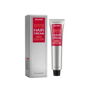 EELHOE | EELHOE Hair Dye Cream Smooth Silky Long Lasting Vibrant Color Nourishing Fashion Gentle Formula Protect Hair Coloring Cream 100g