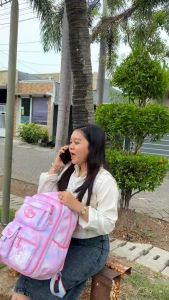 Tas Ransel Anak Perempuan Cewek / Ransel Sekolah Anak Perempuan SD SMP / Tas Sekolah Remaja / Tas Ransel Laptop - PUSAT INDUSTRI TAS