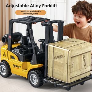 Metal Replica Self-Propelled Construction Forklift Toy