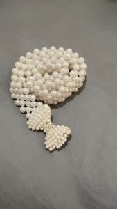 เข็มขัดไข่มุกสาว เข็มขัดมุกยืดหยุ่น เข็มขัดไข่มุกผู้หญิง ชุดเข็มขัด หัวเข็มขัด เข็มขัดเงิน เข็มขัดมุก 28-39 นิ้ว