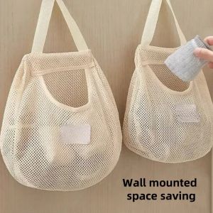 Storage Mesh Bag Underwear Hanging Bag Large Capacity Behind the Door Storage Bag