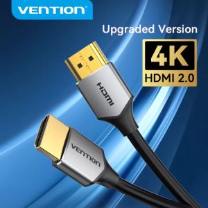 Vention Cáp HDMI Cáp HDMI Mỏng Sang HDMI 2.0 HDR 4K 60Hz Tốc Độ Cao Cho Bộ Chia Mở Rộng Cáp 1080P Cho Máy Chiếu PS4 HDTV Cáp 0.5M 1M 3M 5M Cáp HDMI HDMI PC sang TV Cáp HDMI ARC Cáp HDMI 2.0