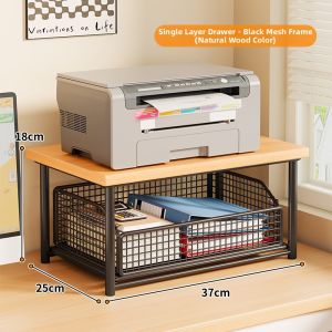 evesigar | Office Printer Organizer Shelf