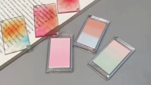 New Herorange Ripple Gradient Blush 3 Color Super My