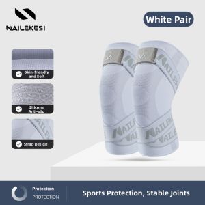 NAILEKESI | Injury Prevention Mens Knee Brace for Basketball Hiking Running Light Thin