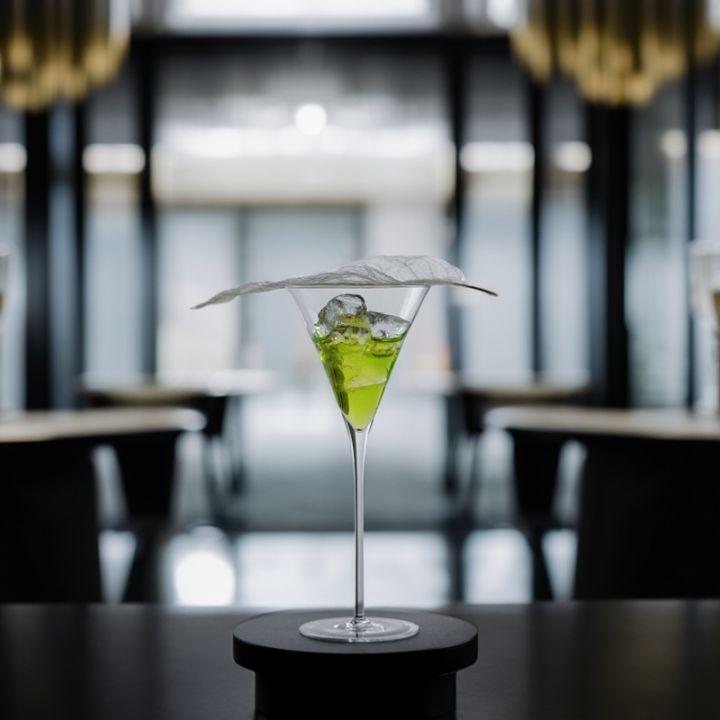 Cốc Pha Chế Martini Hình Tam Giác Bằng Thủy Tinh Pha Lê Nhẹ Không Có ...
