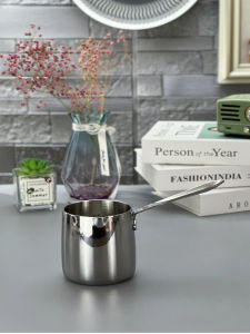 Thickened Mini Food Grade 304 Stainless Steel Milk Pan for Melting Chocolate Butter Cooking Pear Juice Frying Kitchen Utensils