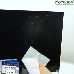 Japan Screen Wipes 40s – Panlinis ng Malalaking Screen: TV Monitor Laptop – Tanggalin ang Dumi Fingerprint at Mantika – Streak-Free Formula – Safe sa Anti-Glare Coating – Pambahay at Pang-Office – COD