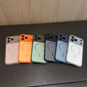 Matte Color Collision Case For Honor X9d X 9D HonorX9d 5G Phone Shell Magnetic Wireless Charge PC Hard Shokproof Cover for Magic 8 Lite 8Lite 5G