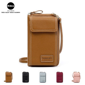 Aiden กระเป๋าสะพายข้าง แฟชั่น วัยรุ่น มาใหม่กระเป๋าใส่บัตร กระเป๋าสตางค์สั้น wallet woman หนังนิ่ม งานสวยหรูมาก กระทัดรัด