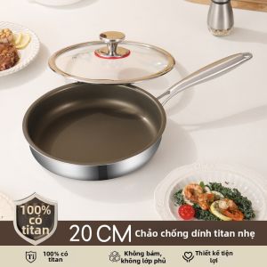 YANXING | Chảo Inox 316 An Toàn Lò Từ Dày Không Dính