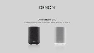 Denon Home 150 - Wireless powered speaker with HEOS Built-in Bluetooth and Apple AirPlay 2