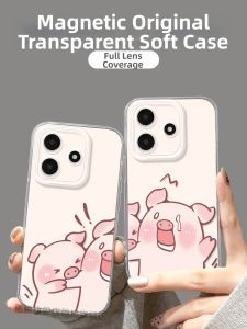 CIJING | Cute Pig Pattern Soft TPU Phone Case For Xiaomi Redmi Note