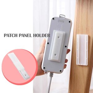 Wall-Mounted Punch-free Wall Fixer DesktopSocket Fixer Punch-Free Wall-Mounted Power Strip Holder Mount