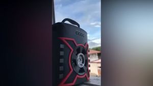 Karaoke Speaker With Free Microphone Bluetooth Fm Radio (Jpj-X)