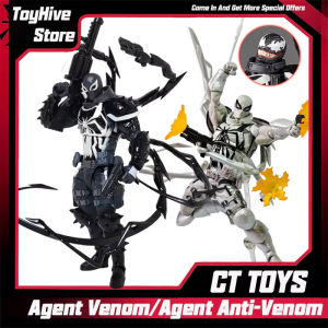 In Stock Ct Toys Venom Action Figure Kaiyodo Figurine Marvel Movable Collection Eugene Thompson Ko Model Decorate Toys Kids Gift
