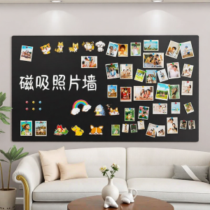 Fridge Magnet Photo Wall Display Board Blackboard Soft Whiteboard Removable Home Office Magnetic Background Board Painting Creative Decoration